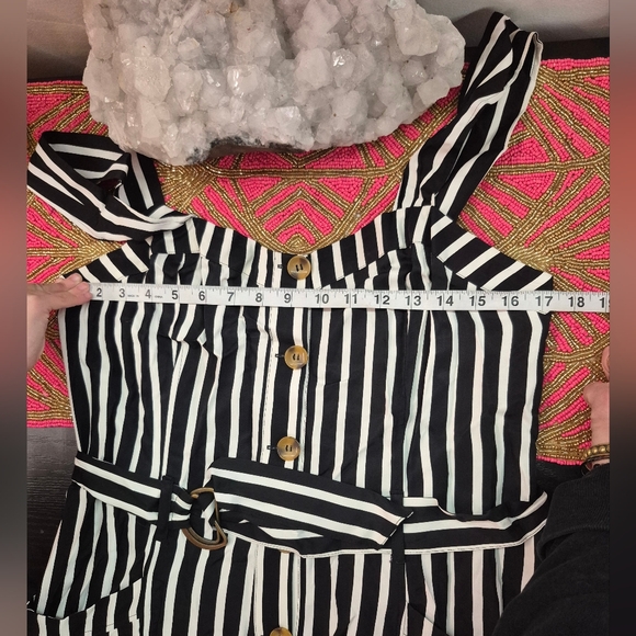 Free People City Girl striped jumpsuit - Picture 7 of 8